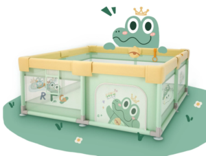 dječji vrtić za igranje, zelene boje, dimenzije 120*160 cm,