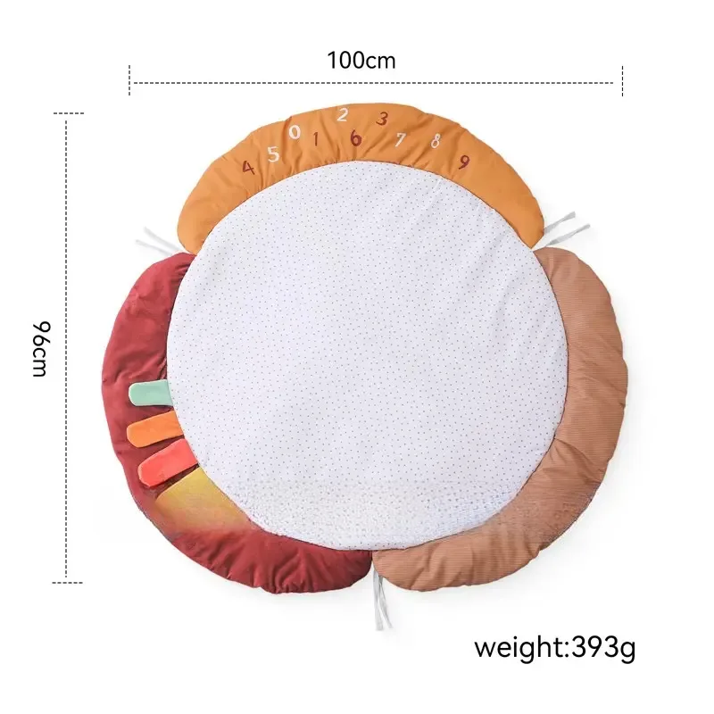 prostirka1 Sklopiva prostirka za bebe – sigurna, neklizajuća i edukativna