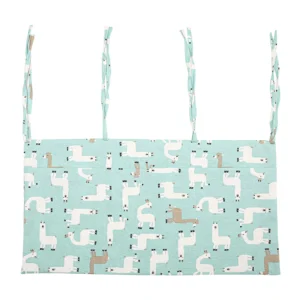 organizator3 Pamučni organizator za dječji krevetić – višenamjenska torba za bebe 🌿